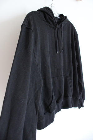 Divided H&M Basic Black Hoodie | L