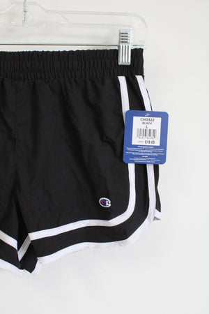 NEW Champion Black Athletic Shorts | Youth L (14/16)