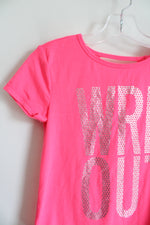 NEW Gap Fit Hot Pink Wrk Out Shirt | Youth S (8)