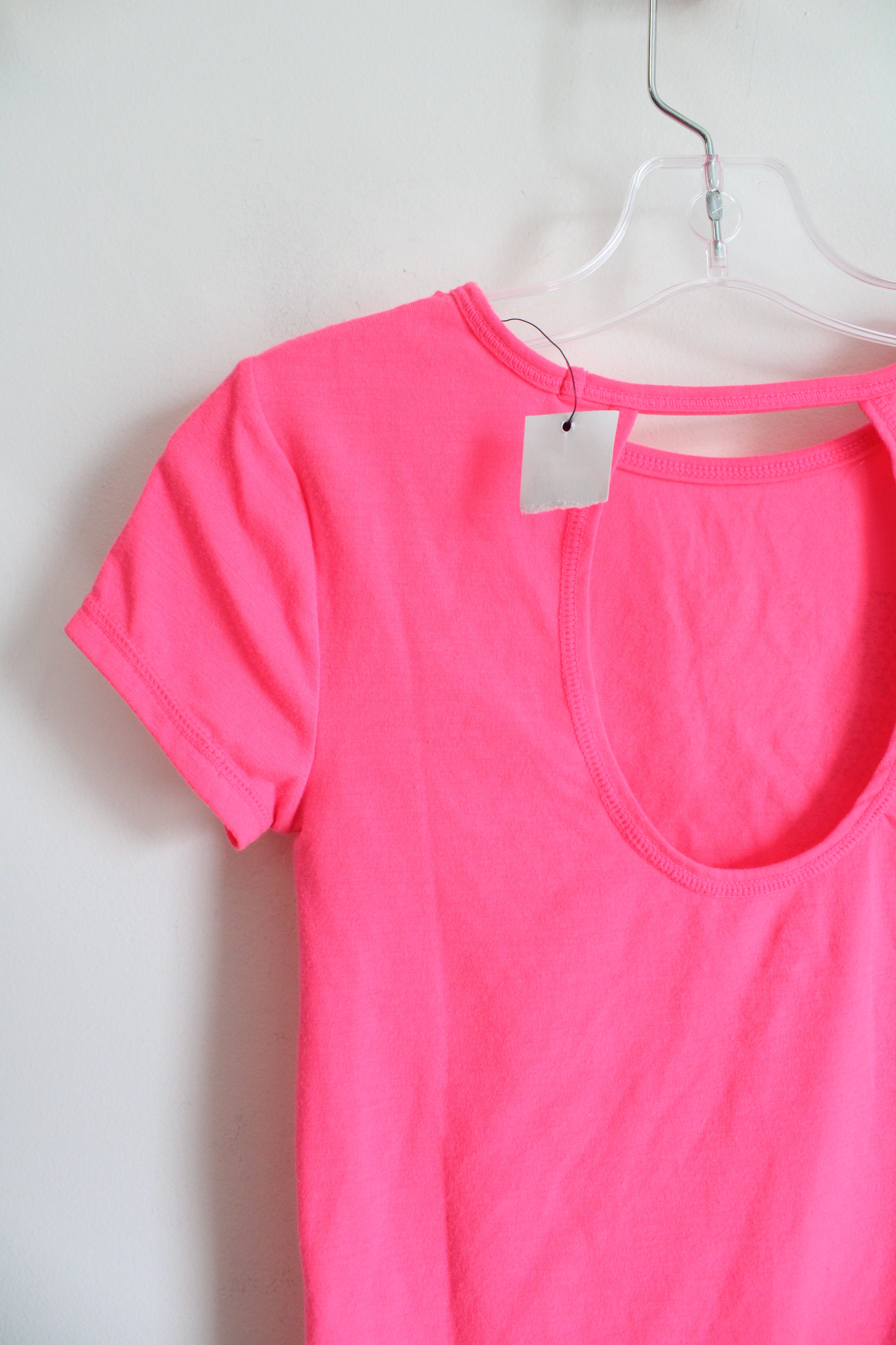 NEW Gap Fit Hot Pink Wrk Out Shirt | Youth S (8)