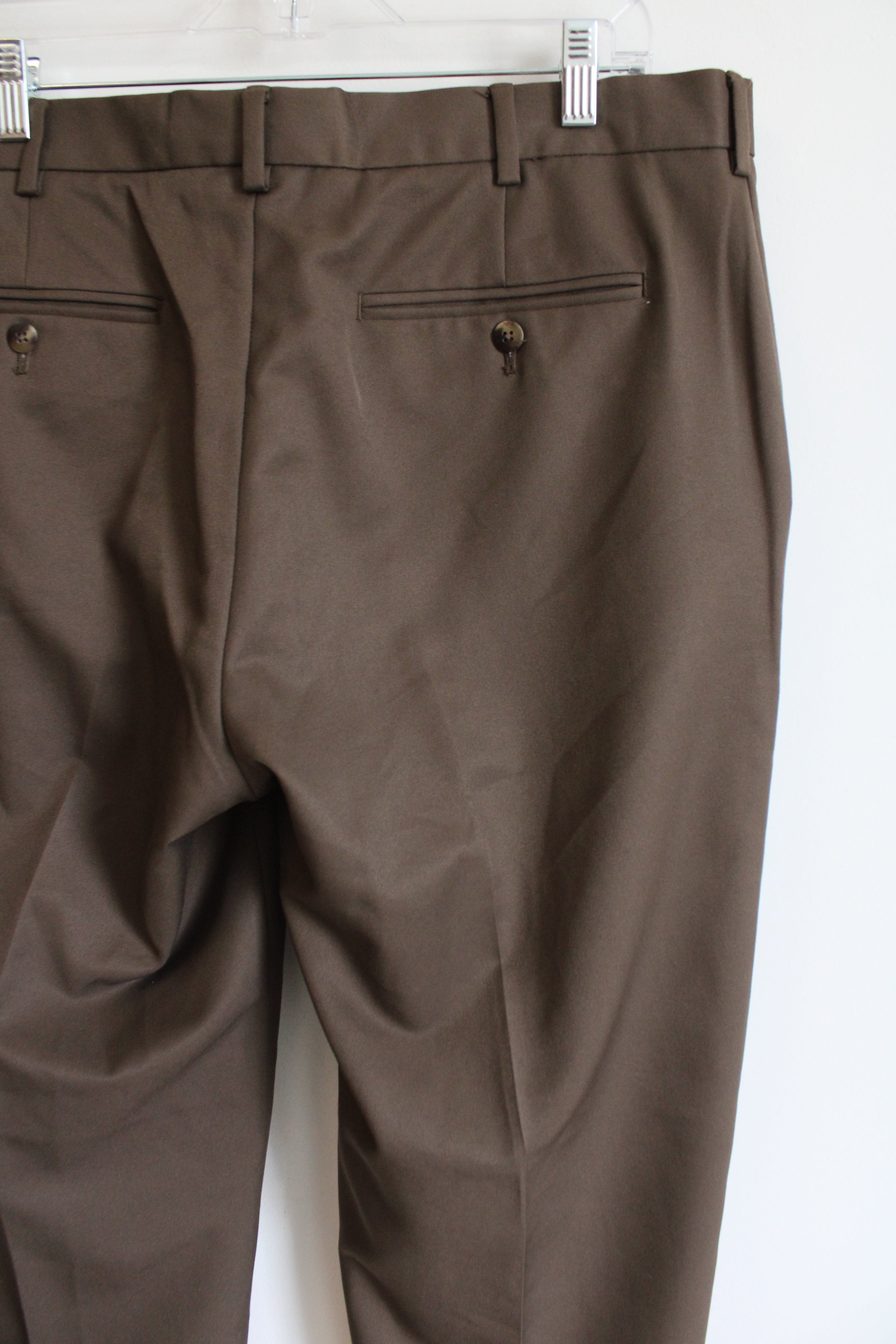 Van Heusen Dark Brown Dress Pants | 36X29