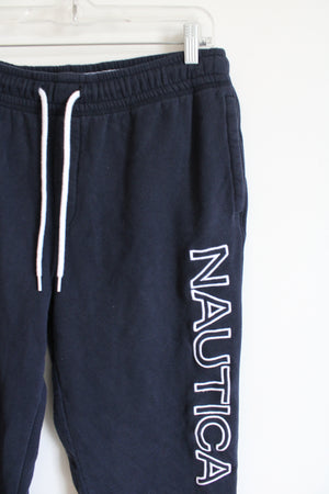 Nautica Navy Logo Sweatpants | L