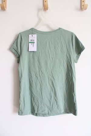 NEW Calvin Klein Jeans Sage Green Sequined Shirt | Youth L (12/14)