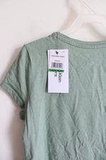 NEW Calvin Klein Jeans Sage Green Sequined Shirt | Youth L (12/14)