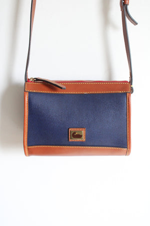 Dooney & Bourke Saffiano Zip Crossbody Blue Purse