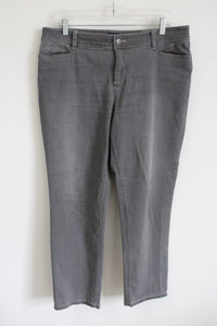 Talbots Signature Gray Jeans | 14 Petite