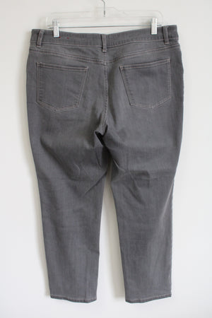 Talbots Signature Gray Jeans | 14 Petite