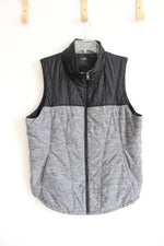 The North Face Black & Gray Vest | XL