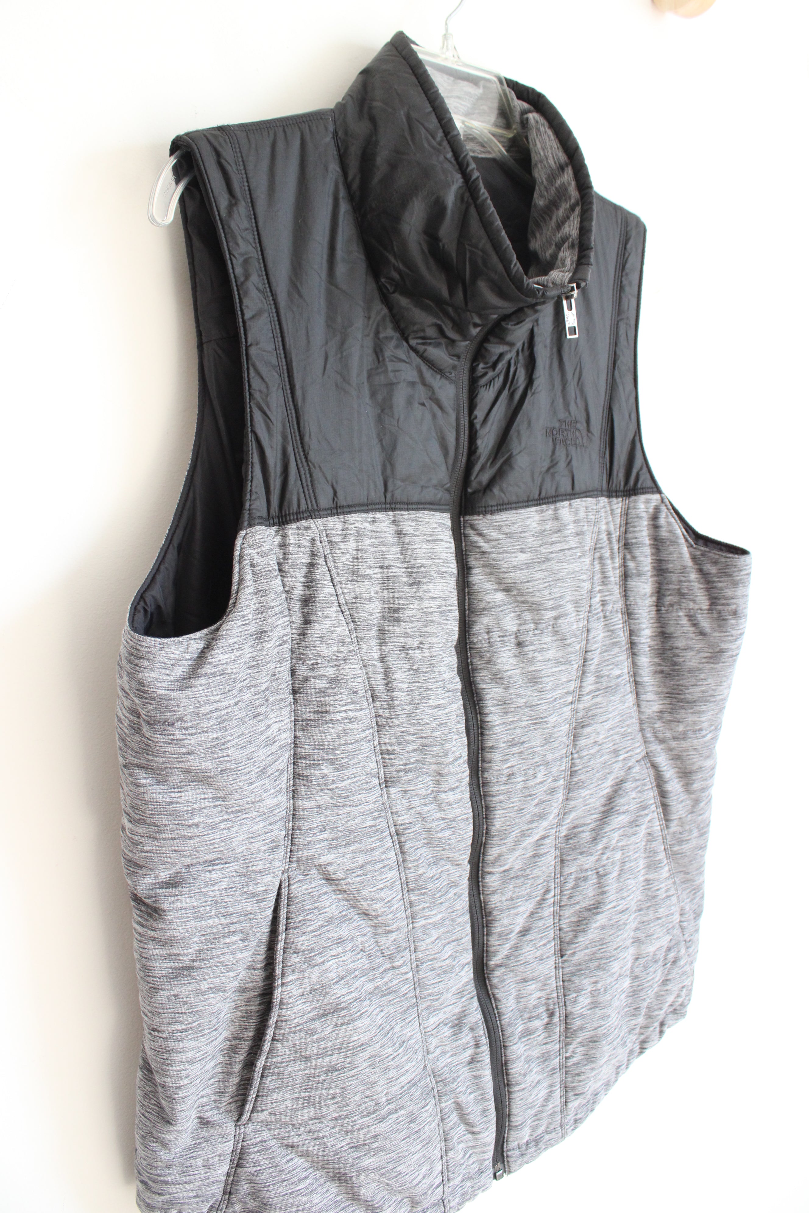 The North Face Black & Gray Vest | XL