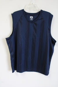 Athletech Dark Navy Blue Striped Stank | XL