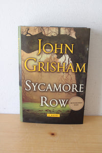 Signed First Edition Copy Of Sycamore Row By John Grisham