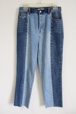 Pacsun High Rise Straight Two-Tone Jeans | 28"