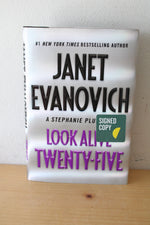 Signed Copy Look Alive Twenty-Five By Janet Evanovich