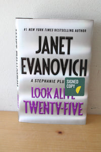 Signed Copy Look Alive Twenty-Five By Janet Evanovich