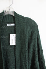 NEW Sonoma Supersoft Dark Green Cardigan | XL