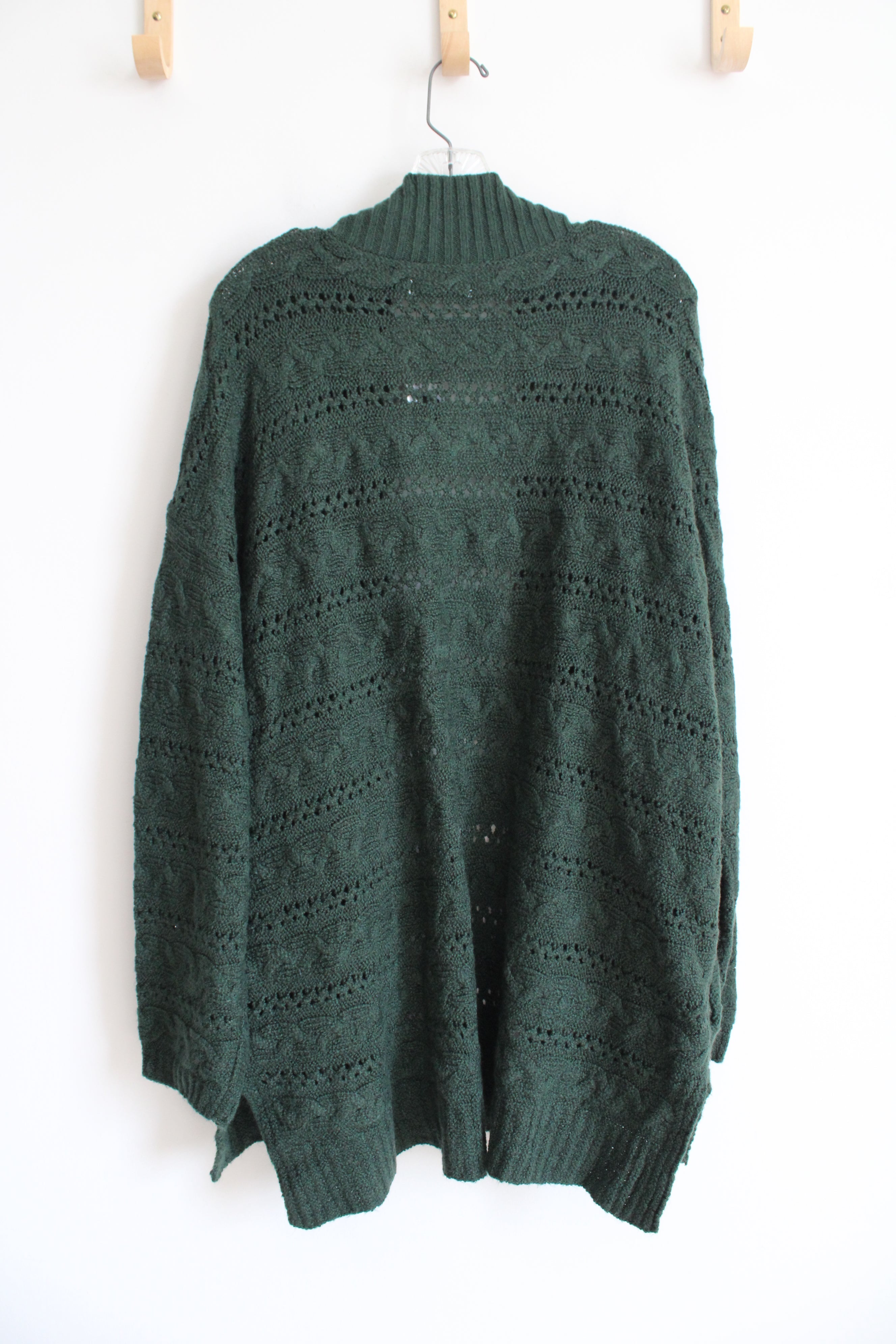 NEW Sonoma Supersoft Dark Green Cardigan | XL