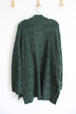 NEW Sonoma Supersoft Dark Green Cardigan | XL