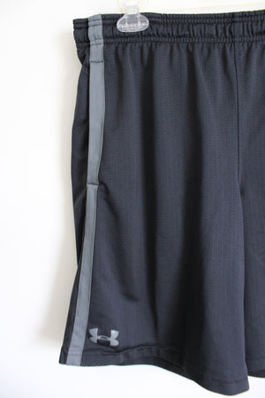Under Armour Loose Black Athletic Shorts | XL