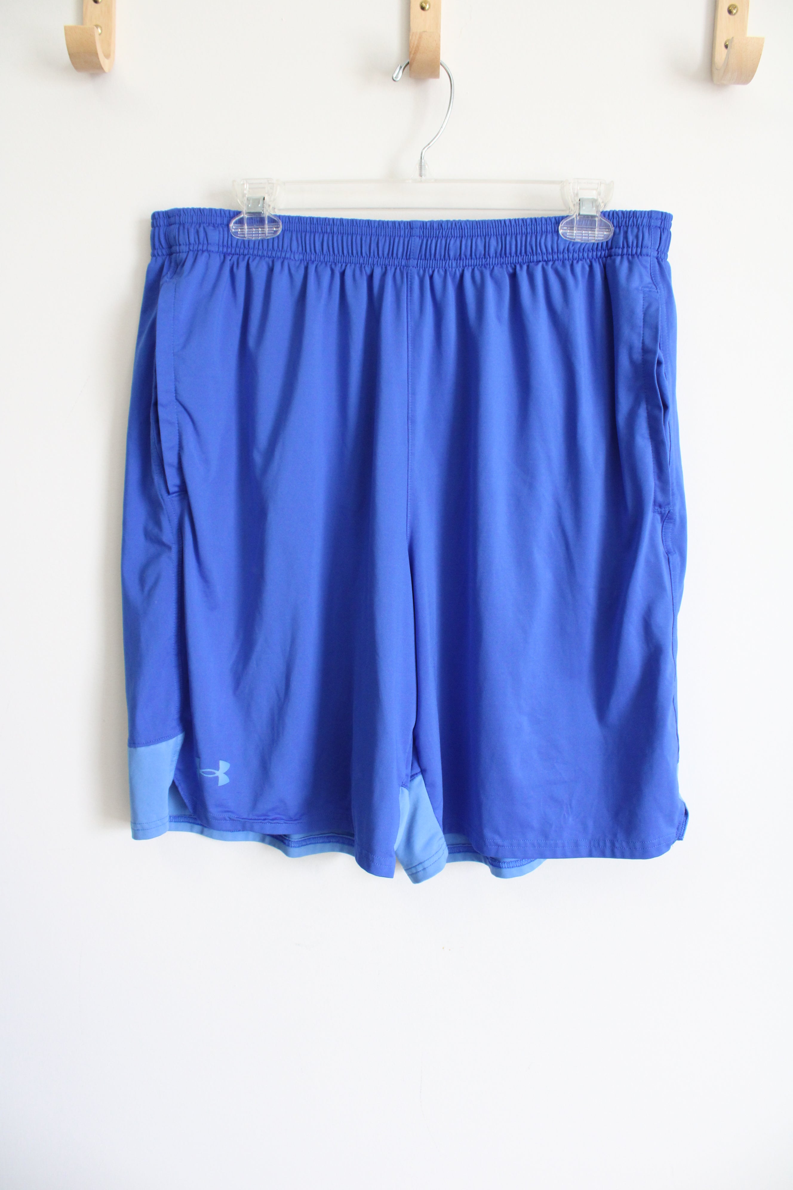 Under Armour Loose Blue Athletic Shorts | XL