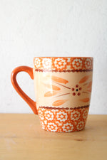 Temp-Tations Old World Orange Ceramic 11 Oz. Mug