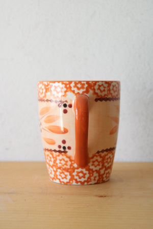 Temp-Tations Old World Orange Ceramic 11 Oz. Mug