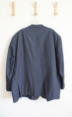 Geoffrey Beene Blue Gray Blazer | 60R