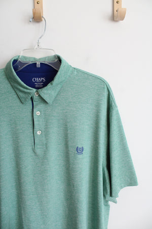 Chaps Golf Light Green Polo Shirt | XXL