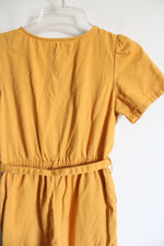 Old Navy Yellow Khaki Jumpsuit | Youth L (10/12)