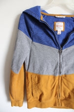 Cat & Jack Color Blocked Zip Up Jacket | 8/10