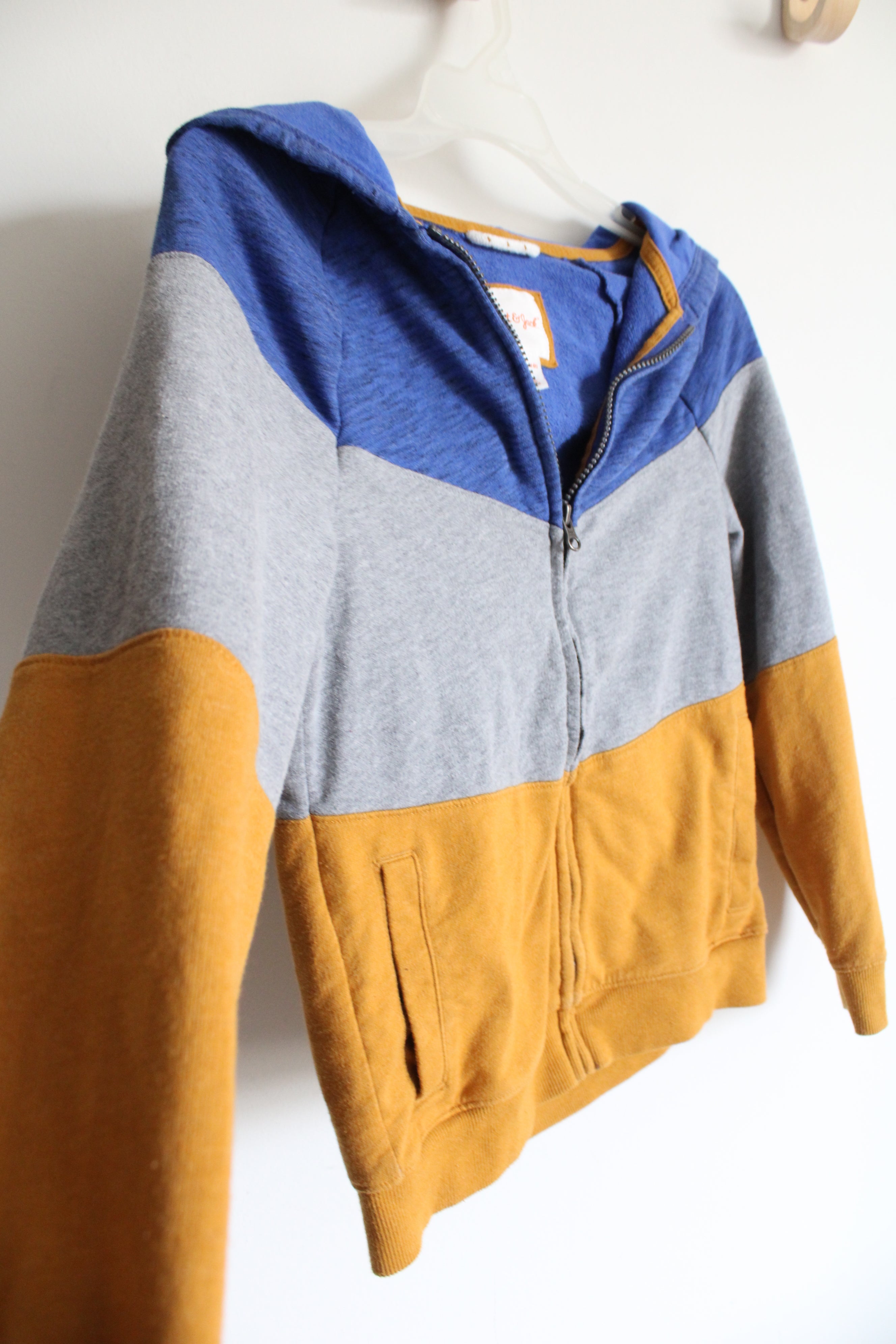 Cat & Jack Color Blocked Zip Up Jacket | 8/10