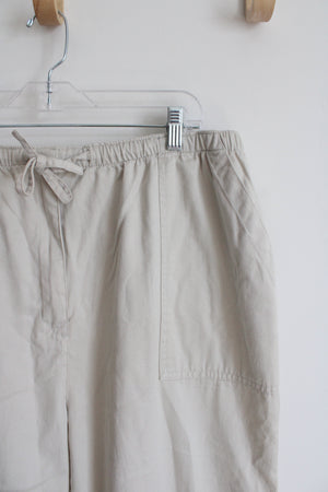 NEW Classic Elements Light Khaki Capri Pants | 20W