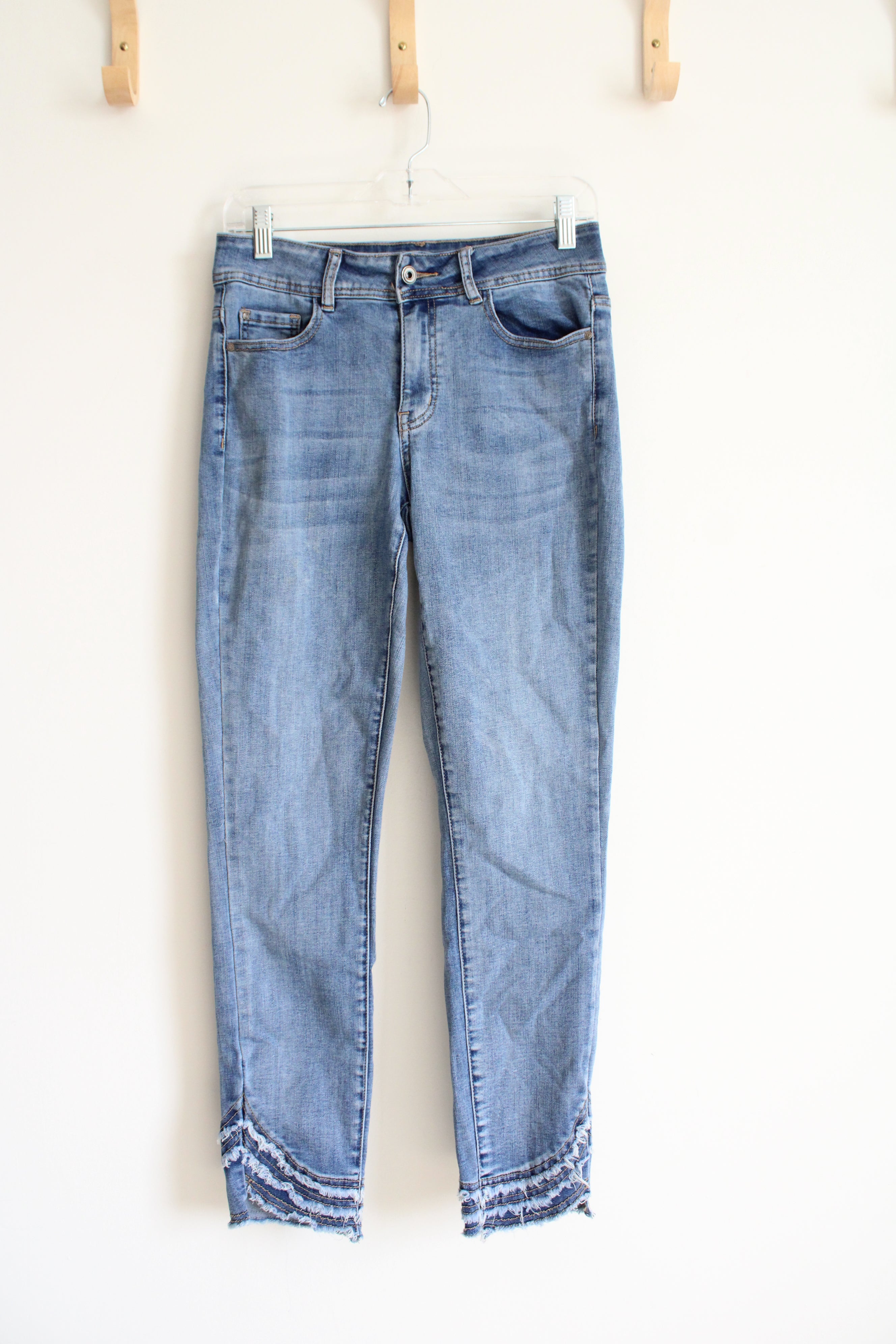 Charlie Frayed & Stitched Hem Jeans | 4