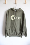 Port & Co. Olive Green CCA Logo Hoodie | XL