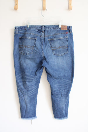 Lucky Brand Reese Boyfriend Distressed Jeans | 18W