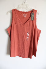 NEW Natural Reflections Orange Tank | XL