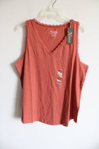 NEW Natural Reflections Orange Tank | XL