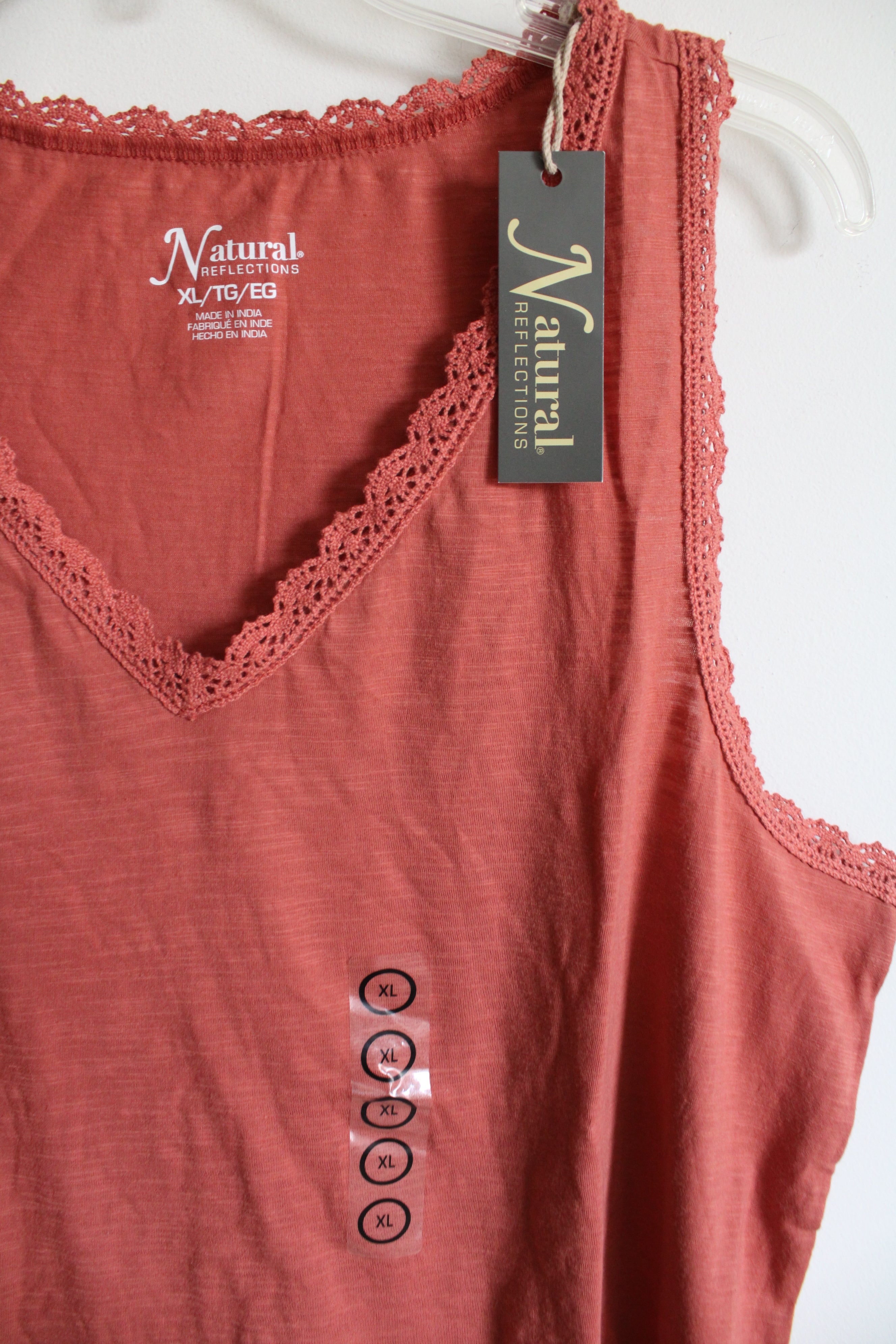 NEW Natural Reflections Orange Tank | XL