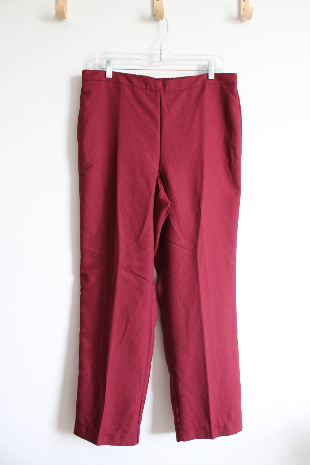 Alfred Dunner Red Trouser Pants | 12