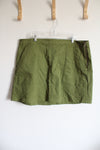 Free Assembly Green Denim Mini Skirt | 20