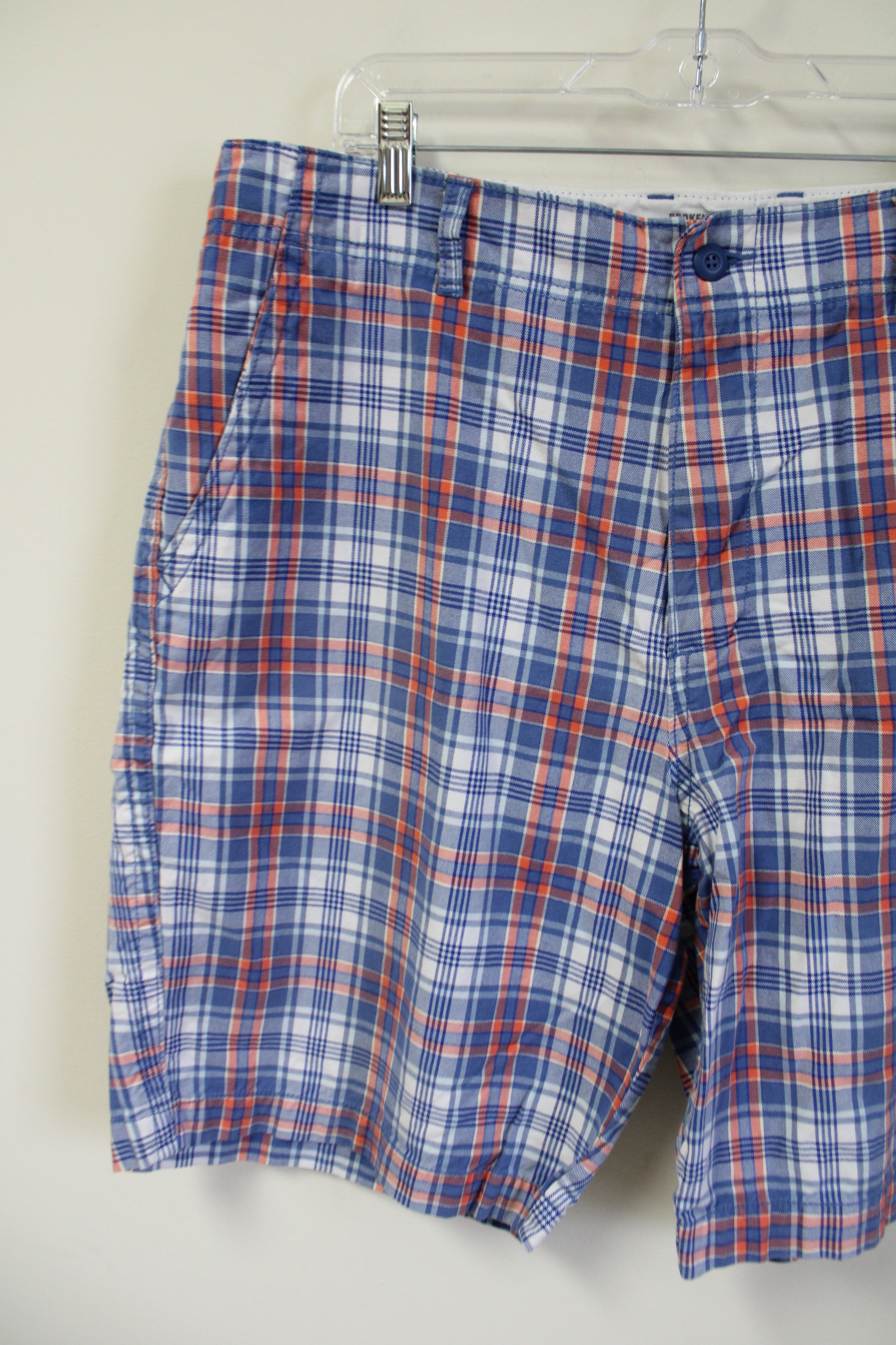 Old navy sales mens plaid shorts