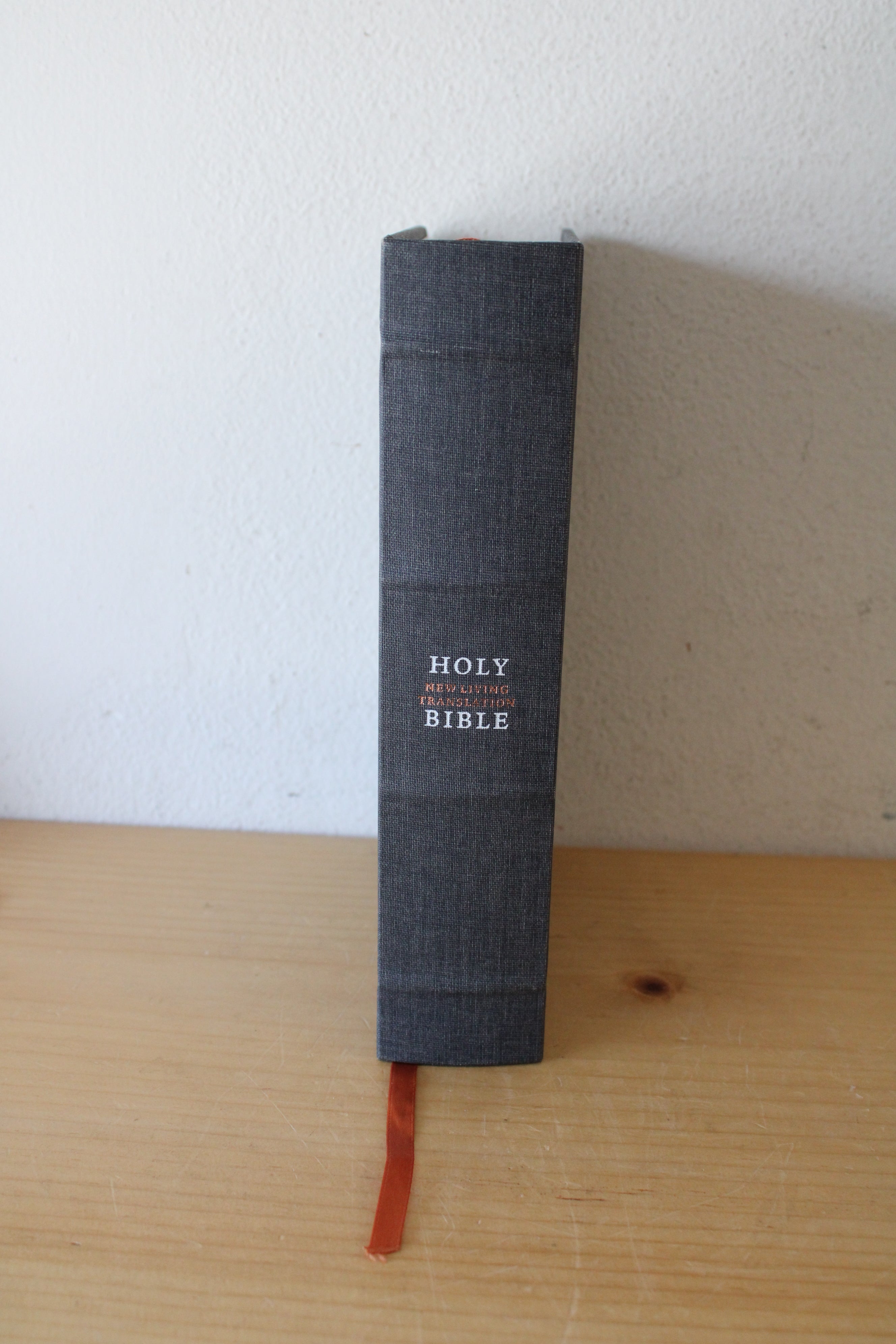 Gray Hardcover New Living Translation Bible