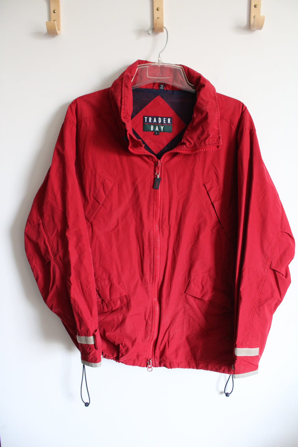 Trader Bay Red Water Resistant Jacket | L