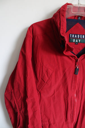 Trader Bay Red Water Resistant Jacket | L