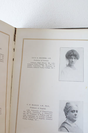 Quittapahilla Lebanon Valley College 1919 Yearbook