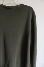 NEW Zara Olive Green Ribbed Knit Sweater | XL