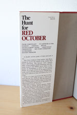 First Edition Of The Hunt For The Red October By Tom Clancy