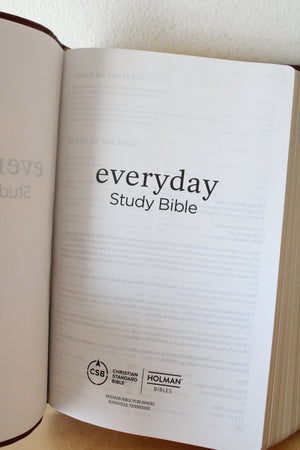 Everyday Study Christian Standard Bible