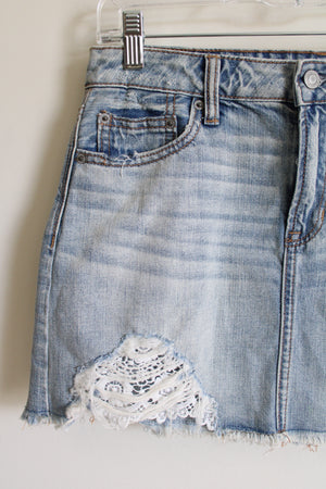 AE Low-Rise Denim Cargo Maxi Skirt | Skirts, Denim, Women jeans