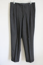 Finito Super 100 Gray Dress Pants | 34