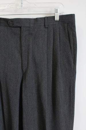 Finito Super 100 Gray Dress Pants | 34